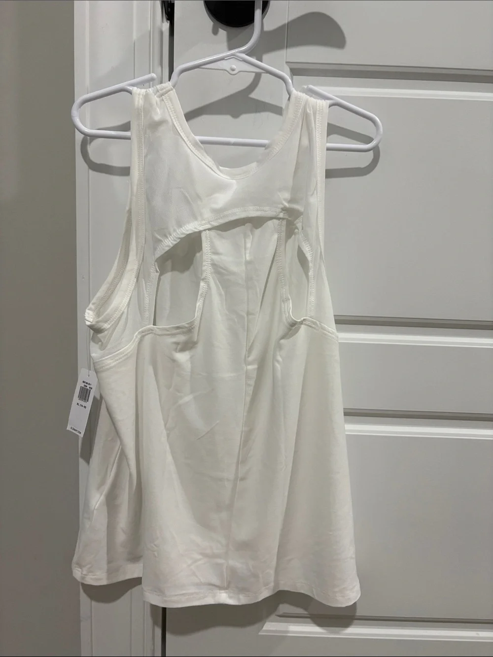 Old Navy White Girls' Tank Top Racerback